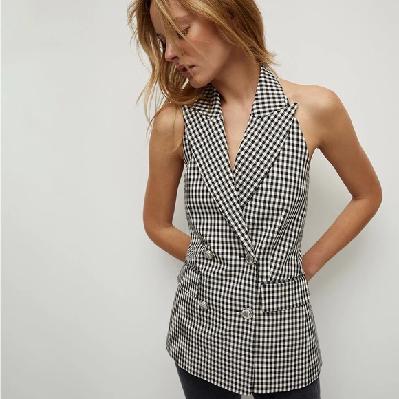 Veronica Beard Tops - VERONICA BEARD
Enfield Gingham Vest Top